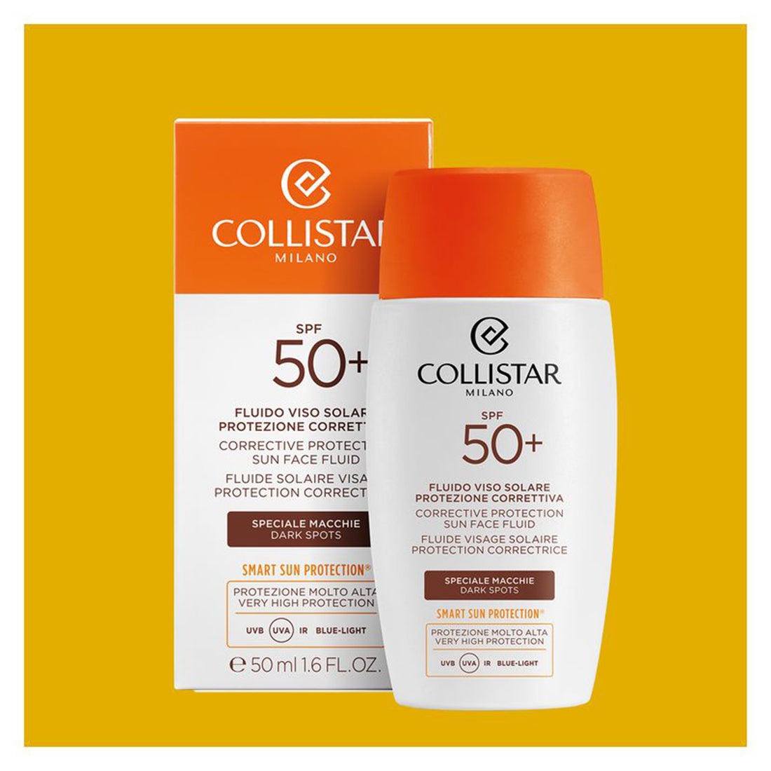 Fluido Viso Solare Protezione Correttiva Anti Macchie SPF 50+ 50 ML_COL7005231_Collistar-2
