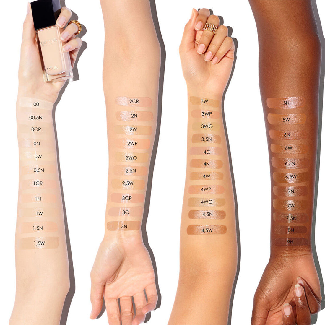 Forever Skin Glow Fondotinta radioso clean – 24 ore di tenuta – concentrato di skincare floreale 1,5 Neutral_CDC023600015_Dior-4