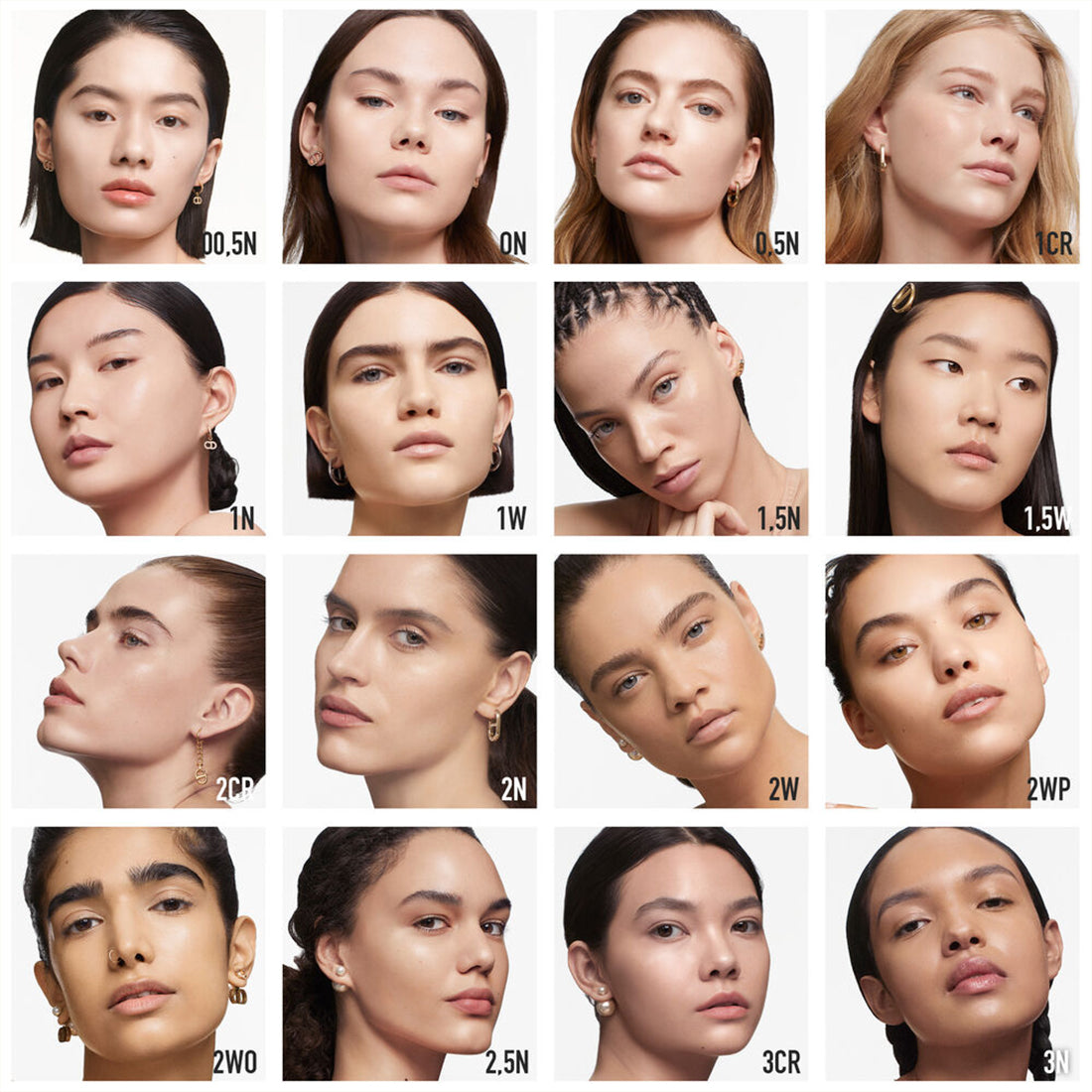 Forever Skin Glow Fondotinta radioso clean – 24 ore di tenuta – concentrato di skincare floreale 1 Warm_CDC023600011_Dior-3