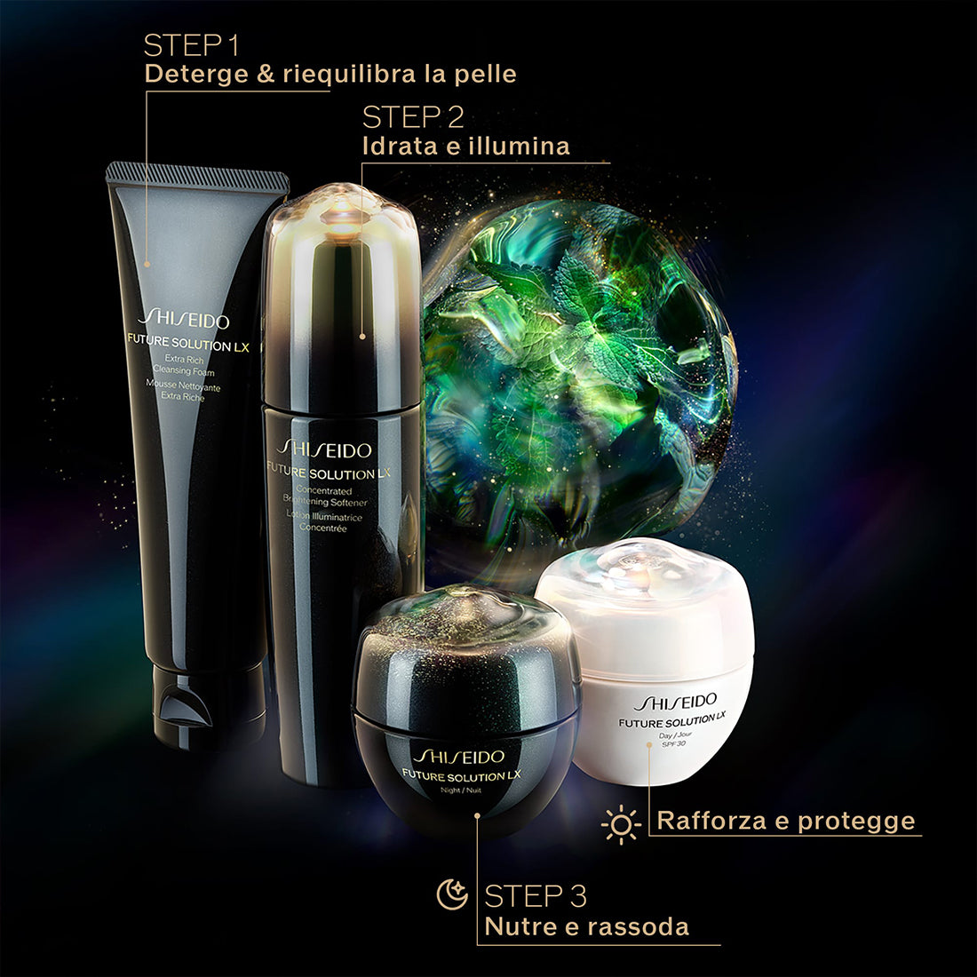 Future Solution LX Concentrated Brightening Softener Refill Ricarica Lozione Idratante Levigante Illuminante 170 ML_SHI21257_Shiseido-3