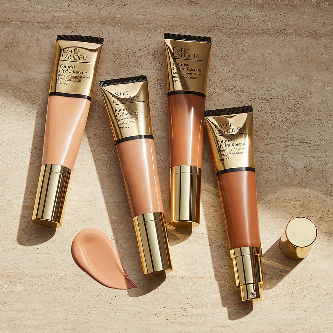 Futurist Hydra Rescue Moisturizing Broad Spectrum Fondotinta SPF 45 3C2 Pebble_ESTPE0W040000_Estee Lauder-6