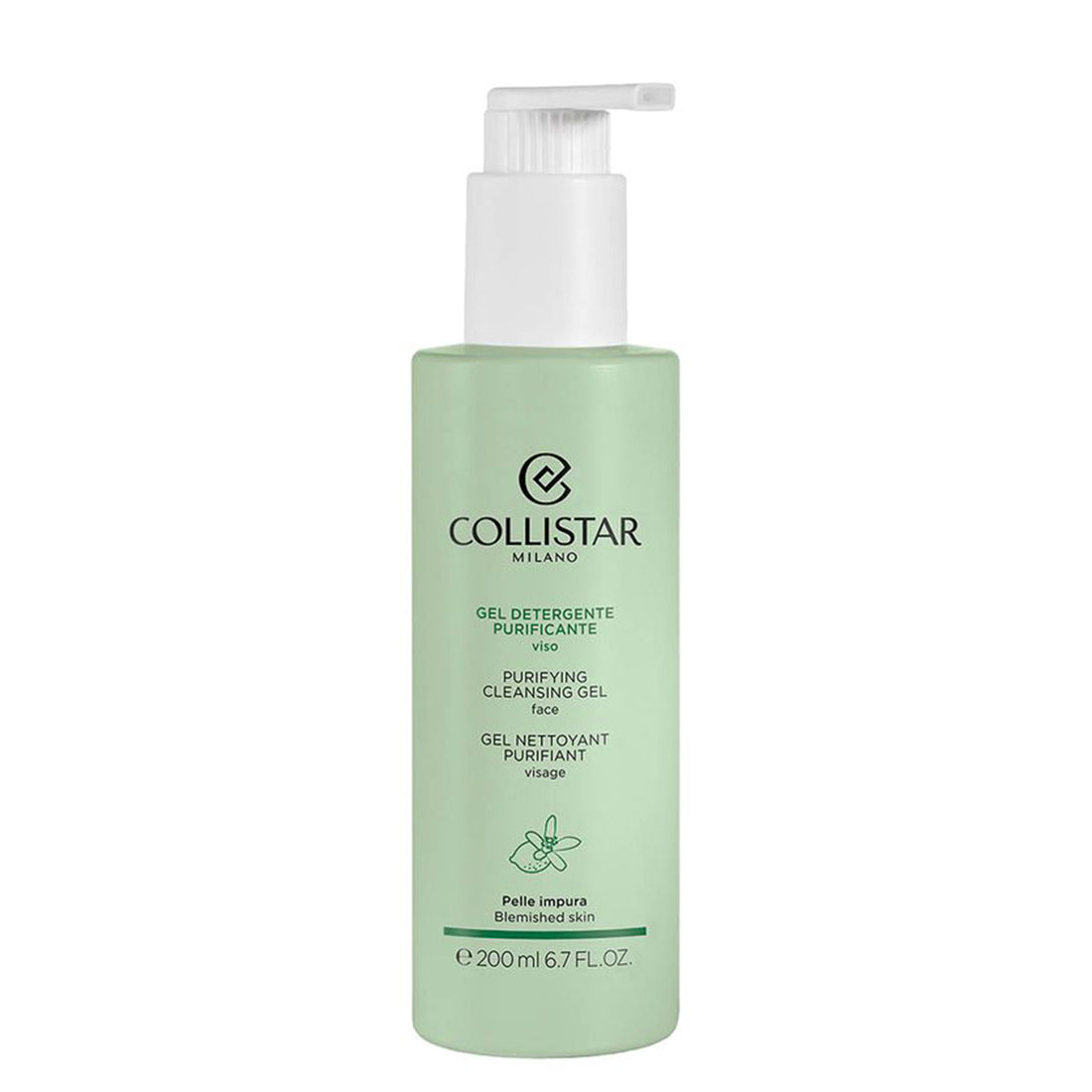 Gel Detergente Purificante Viso 200 ML_COL21932_Collistar