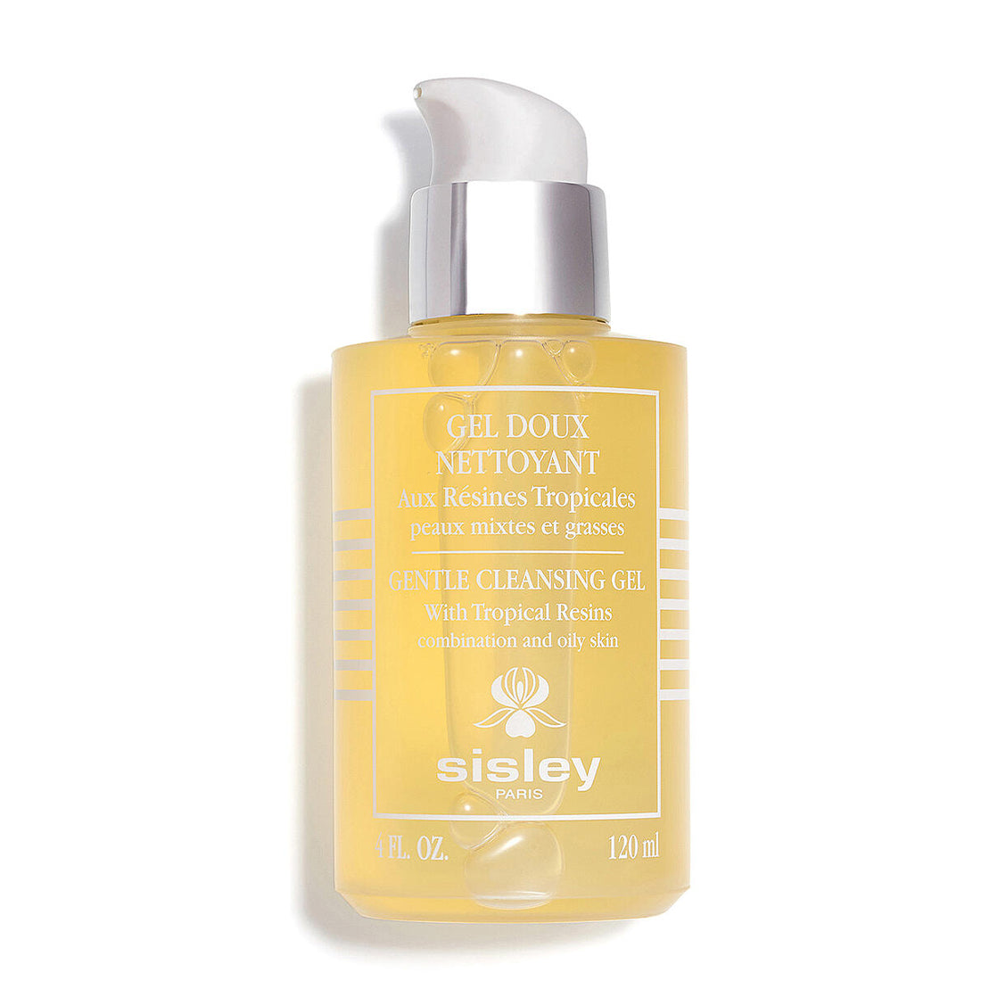 Gel Doux Nettoyant Aux Resines Tropicales Gel Detergente Schiumogeno Purificante 120 ml_SIS141570_Sisley
