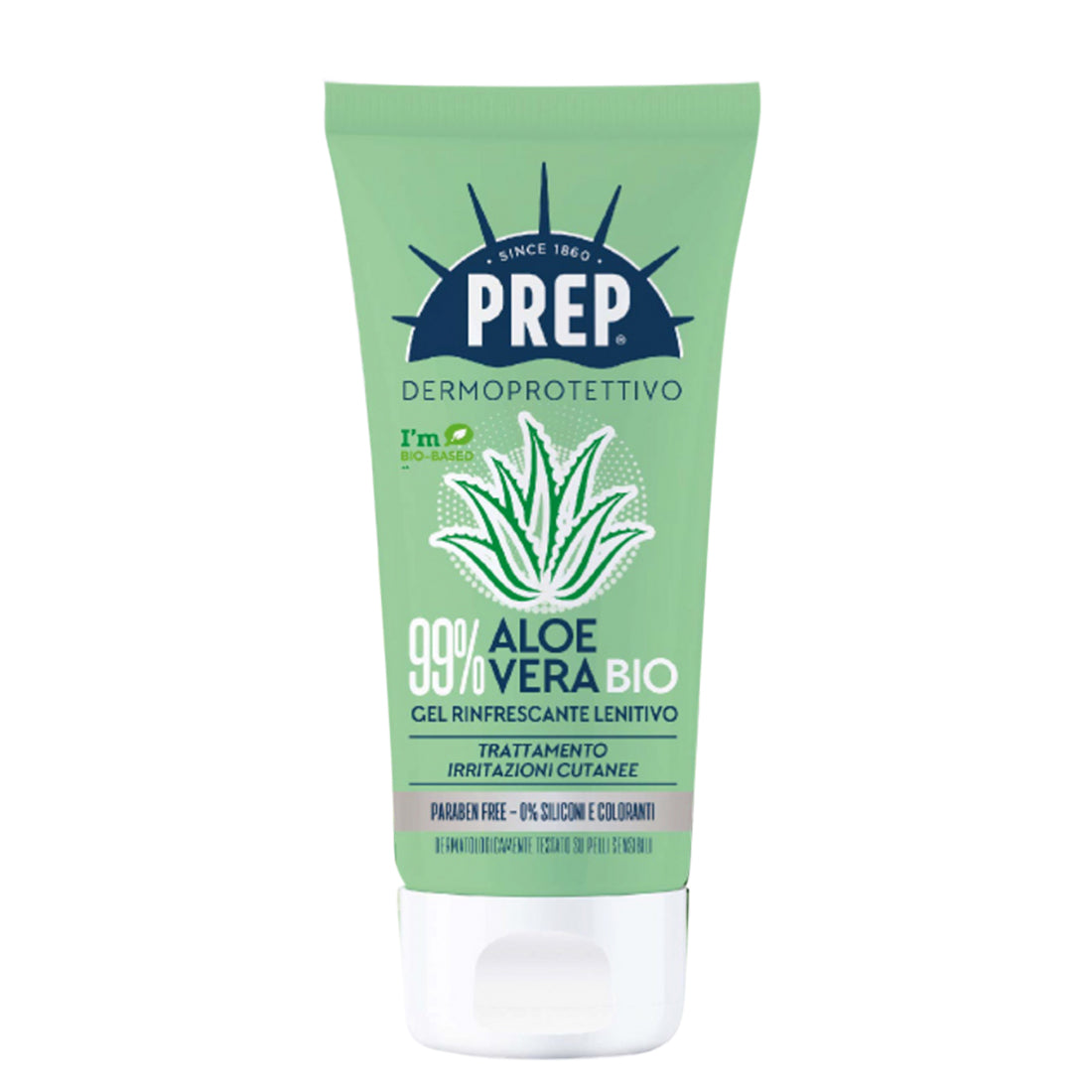 Gel Rinfrescante Lenitivo Aloe Vera Bio Trattamento Irritazioni Cutanee 150 ML_PRE2131300_Prep