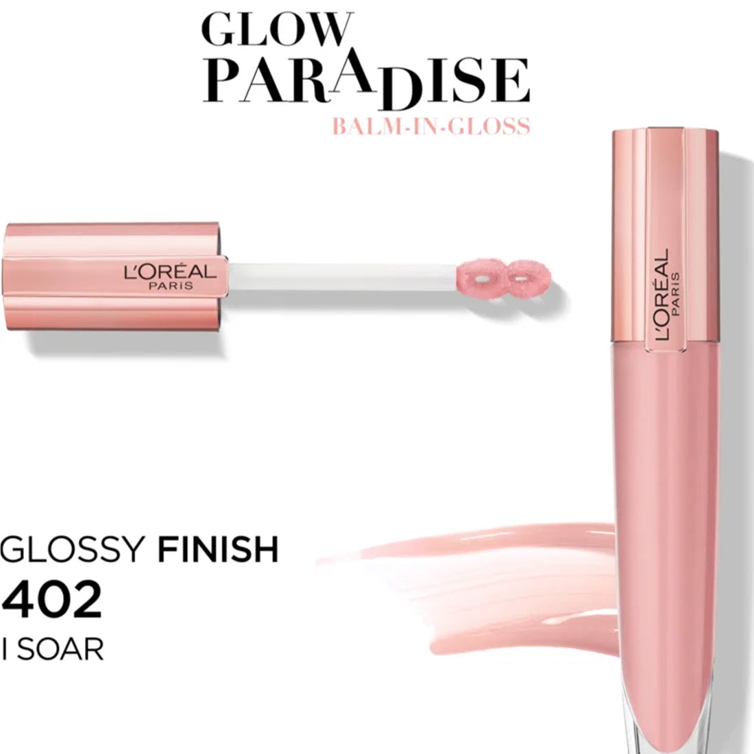 Glow Paradise Balm in Gloss Gloss Idratante Rimpolpante 402 I Soar_COR265100_L'Oreal-4