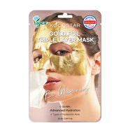 Gold Foil Triple Layer Mask Maschera Viso_KOC40KPGF12_KOCOSTAR