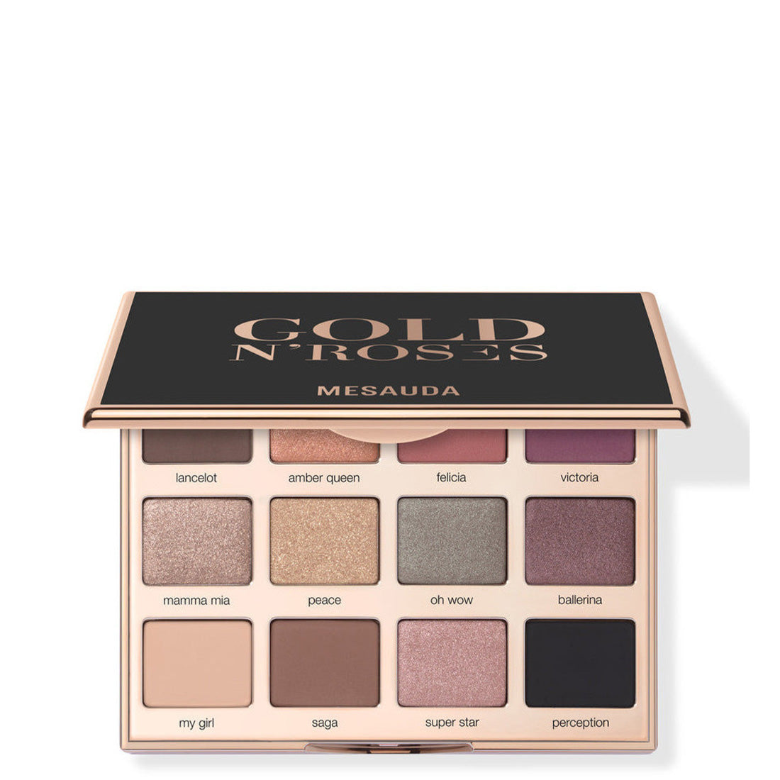 Gold N'Roses Palette 12 Ombretti Compatti_MES155013_MESAUDA