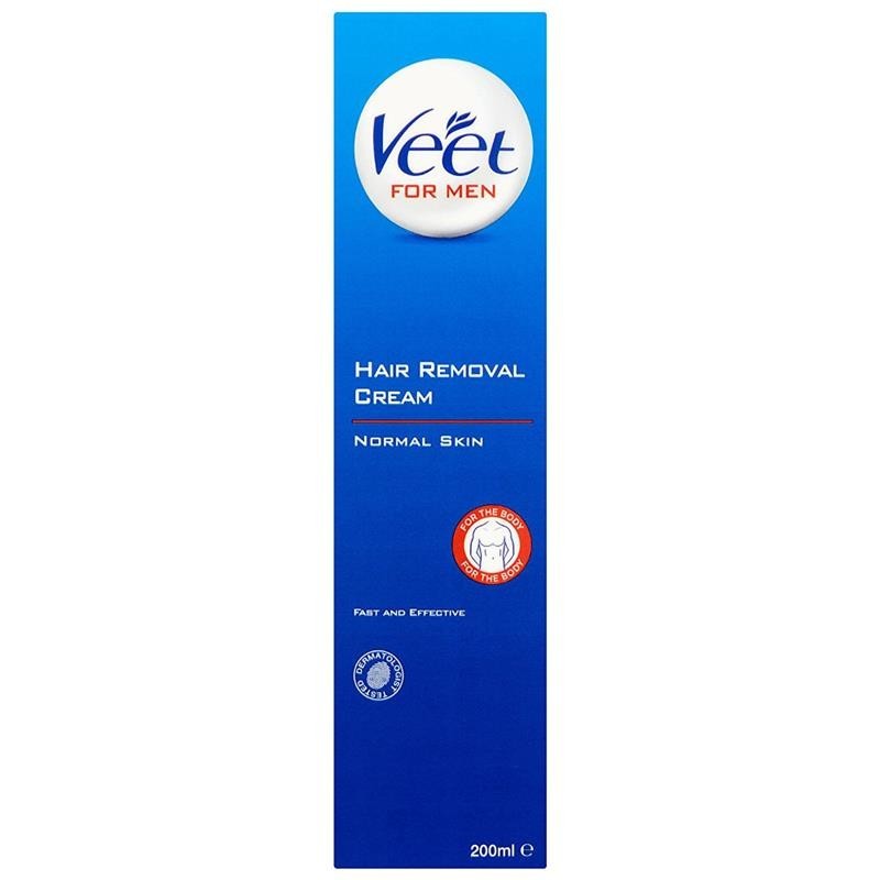Hair Removal Cream Crema Depilatoria Corpo Uomo 200 ML_VEE15434_Veet