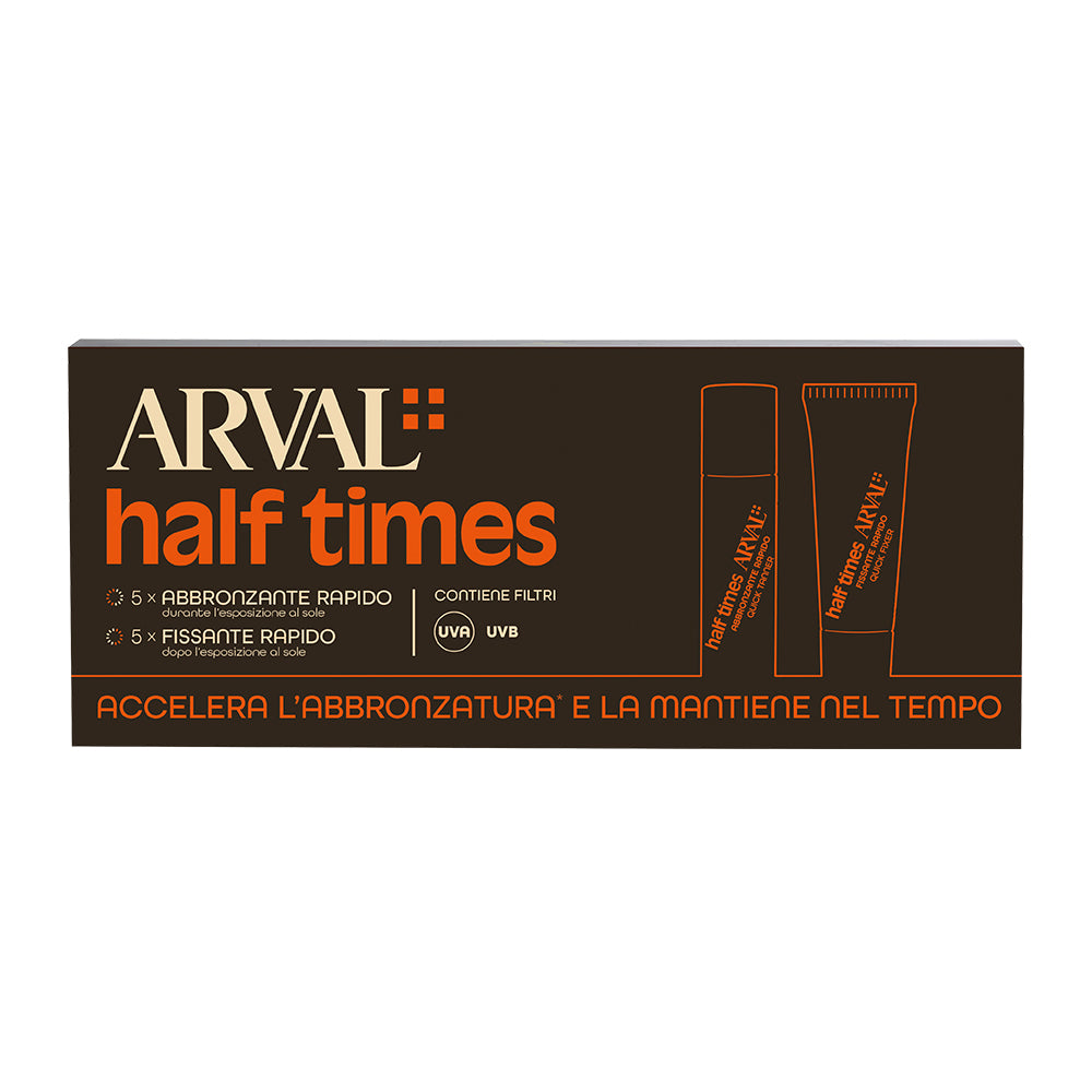 Half Times Abbronzante Rapido e Fissante Rapido 5+5_ARV11201_Arval