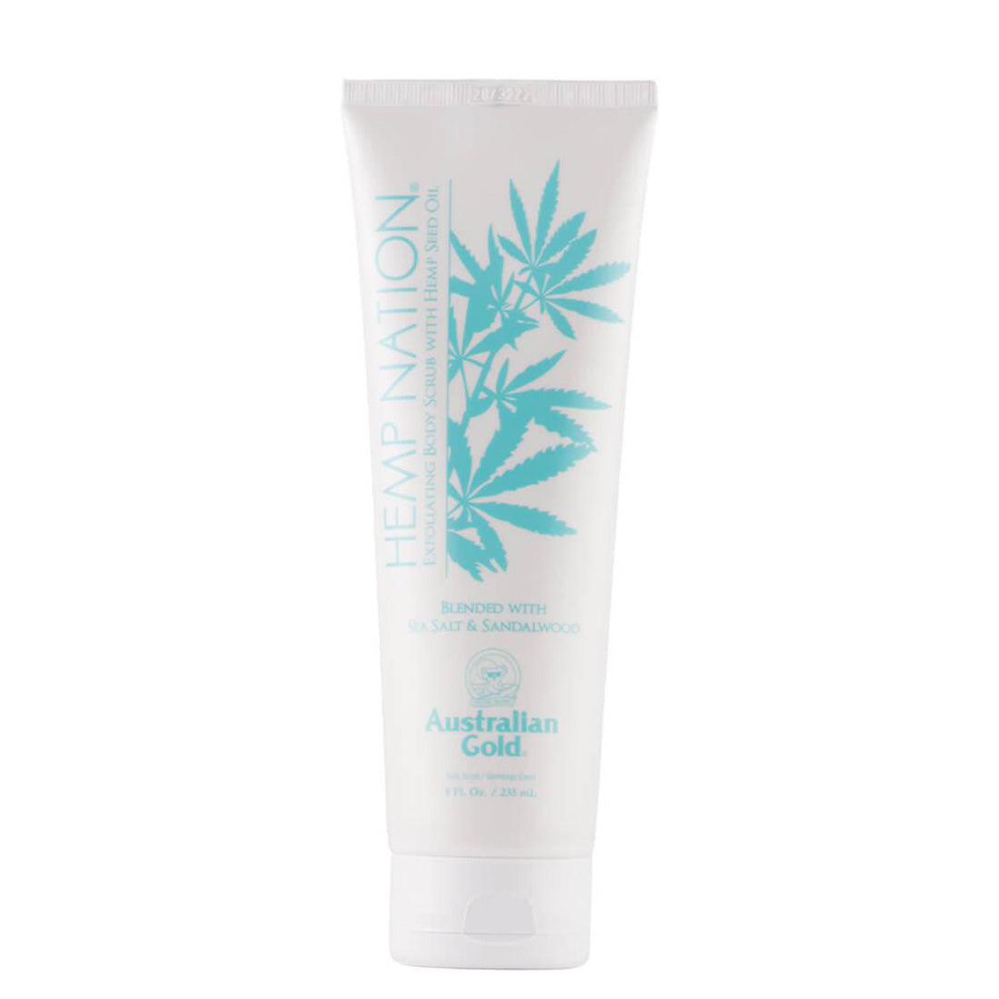 Hemp Nation Body Scrub Sea Salt & Sandalwood 235 ML_AUSAGHE038_Australian Gold