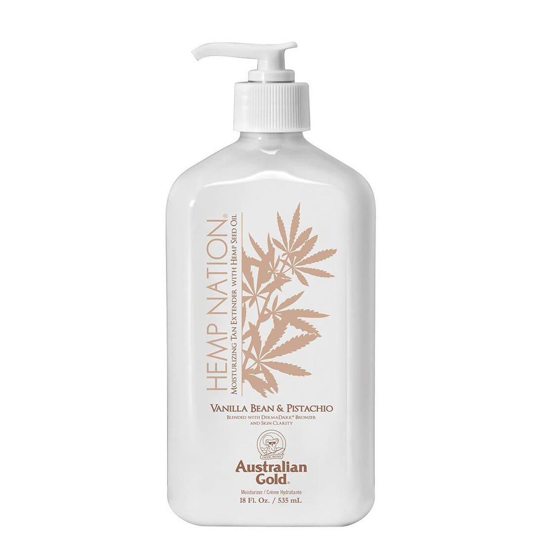 Hemp Nation Vanilla Bean & Pistachio  Moisturizing Tan Extender Idratante Prolungatore di Abbronzatura 535 ML_AUSAGHE044_Australian Gold