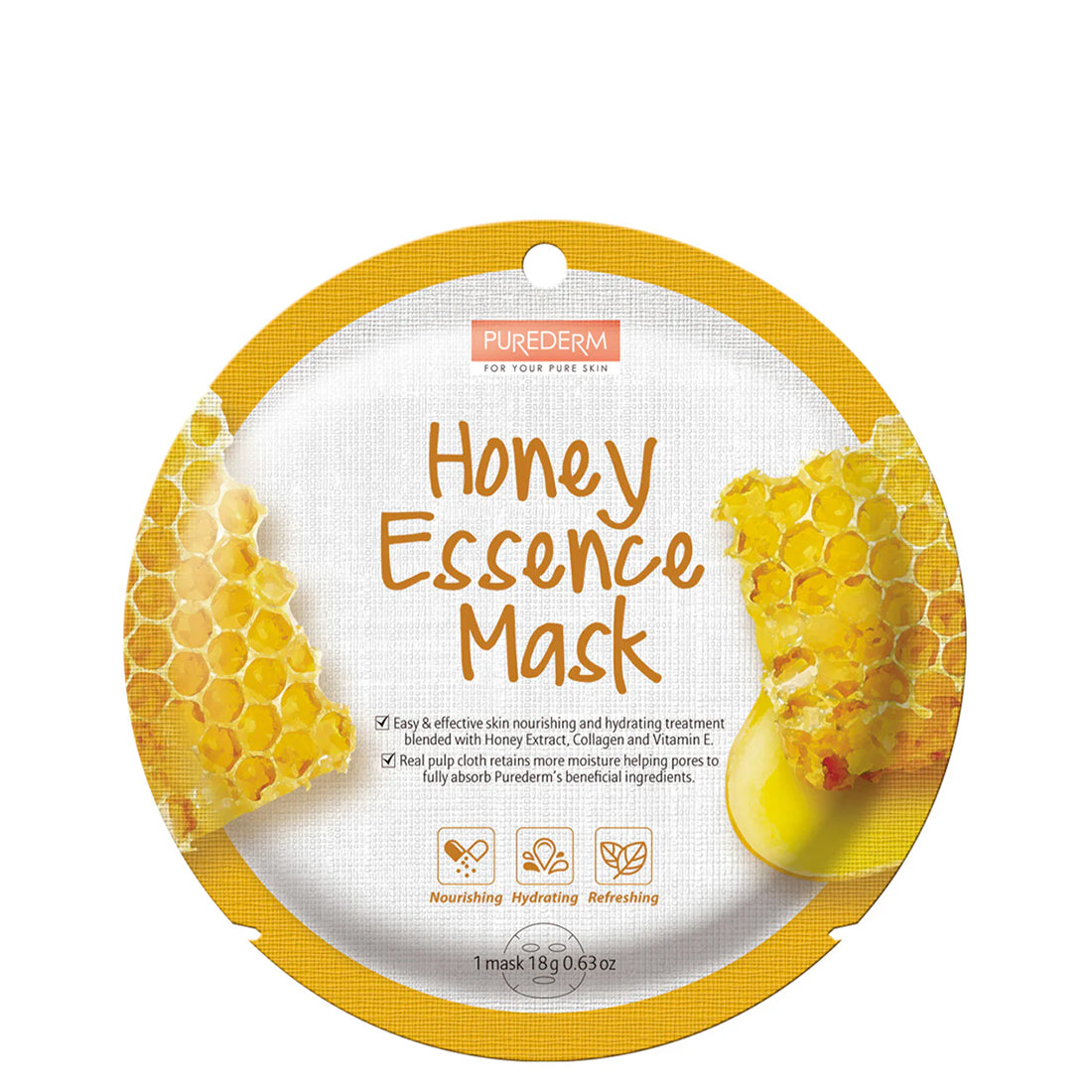 Honey Essence Mask_PURADS808_PUREDERM