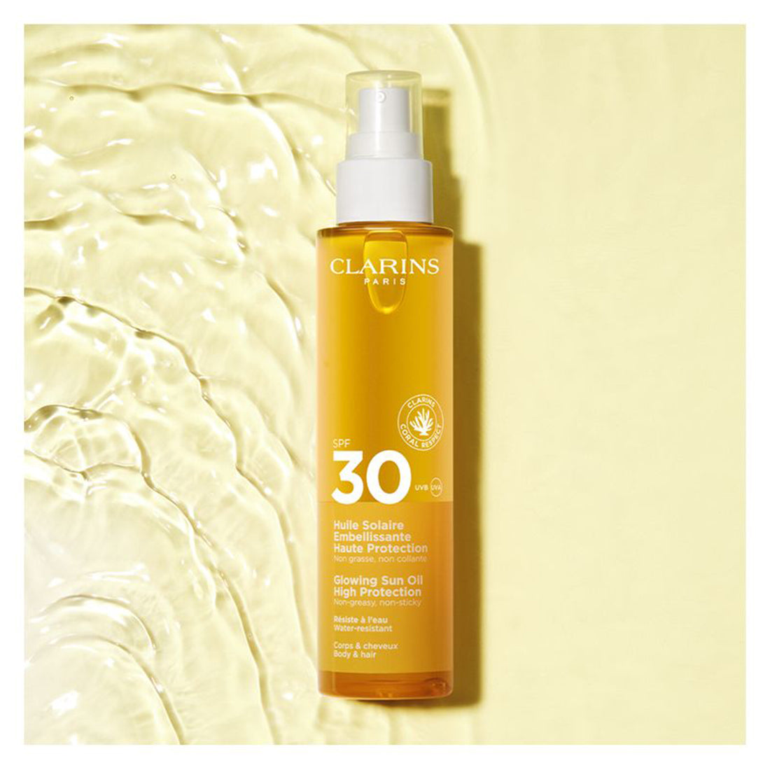 Huile Solatre Embellissante  Olio Solare Spf 30 150 ML_CLA80104577_Clarins-3