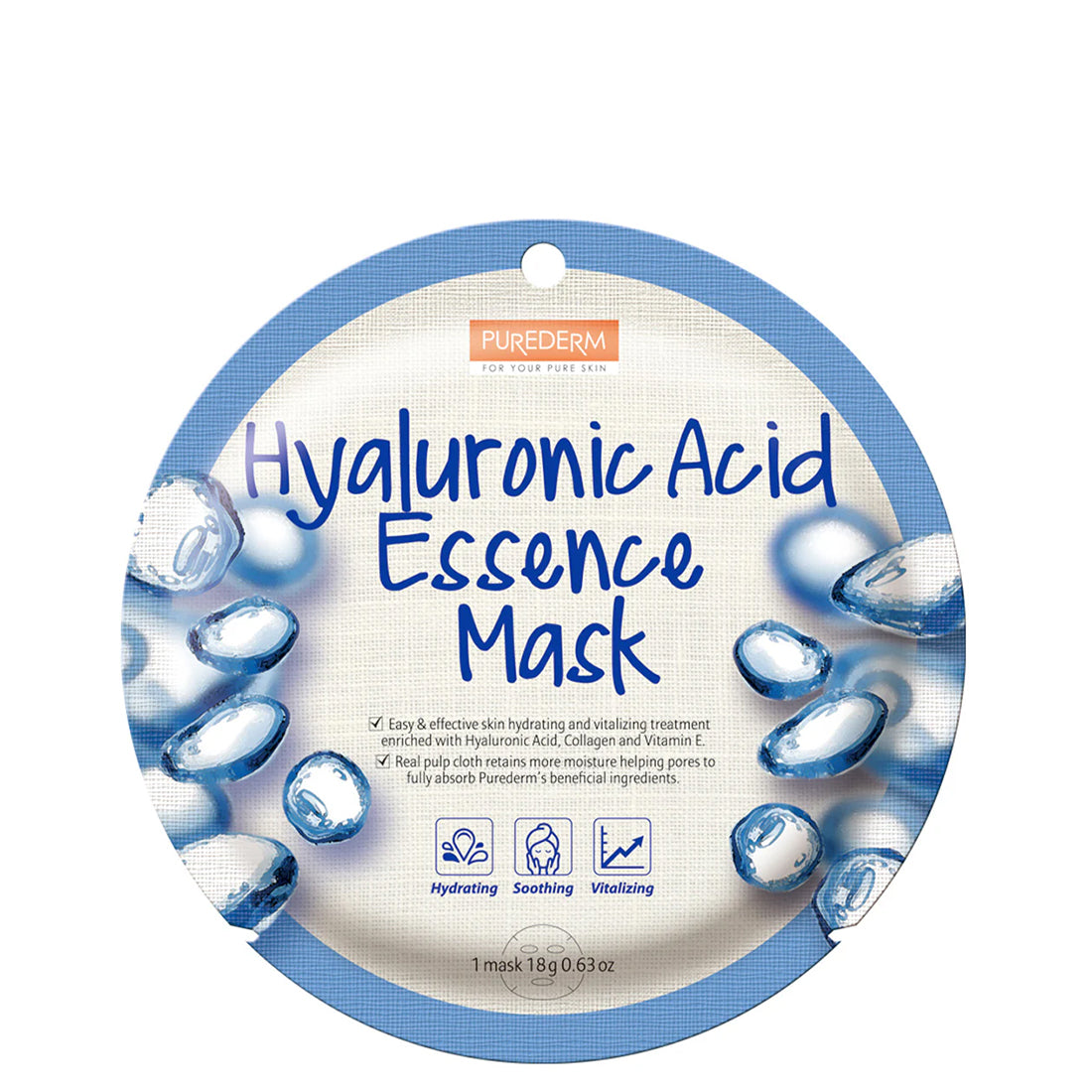 Hyaluronic Acid Essence Mask_PURADS814_PUREDERM
