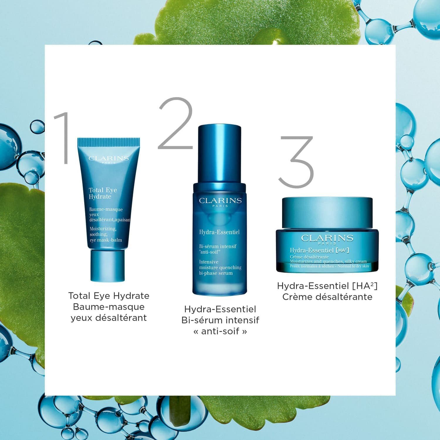 Hydra-Essentiel  Creme Desalterant Crema Rimpolpante Idratante 50 ML_CLA80092154_Clarins-4