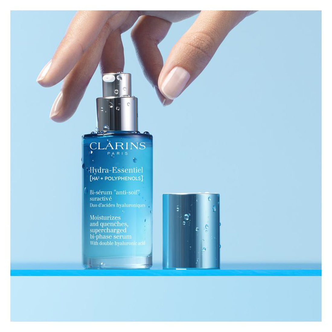 Hydra Essentiel Bi-Serum Anti-soif Suractive Siero Viso Bifase 30 ML_CLA80092151_Clarins-4