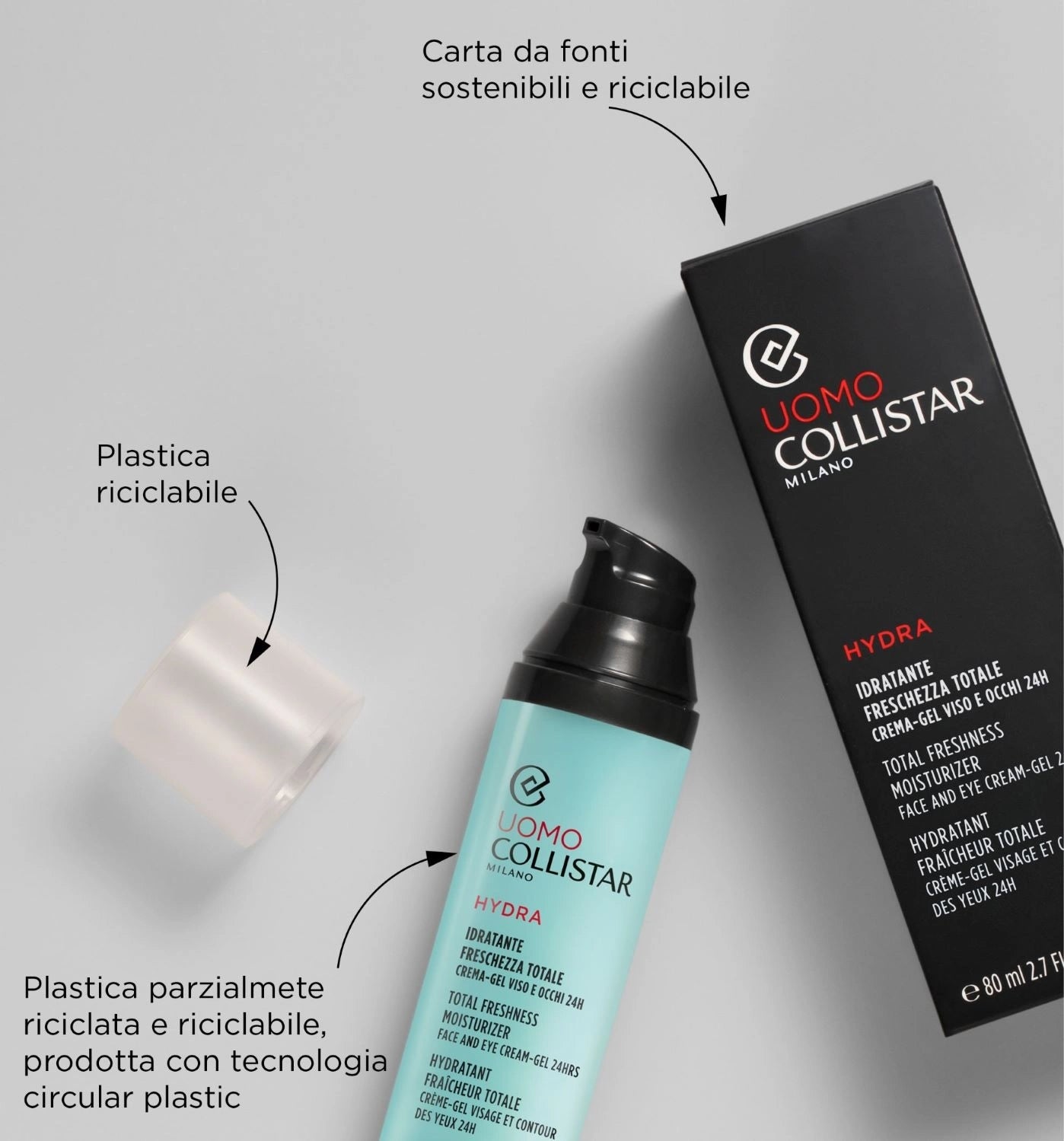 Hydra Idratante Freschezza Totale Crema Gel Viso e Occhi 80 ML_COL28525_Collistar-5