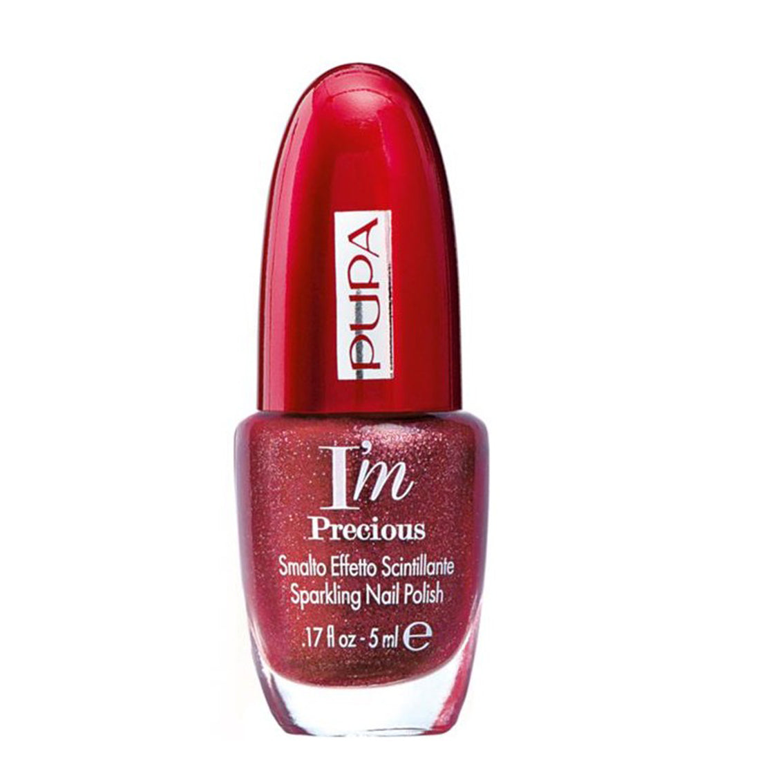 I'm Precious Nail Polish Smalto per Unghie Scintillante N003 Scarlet Diamond_PUP230130A003_Pupa