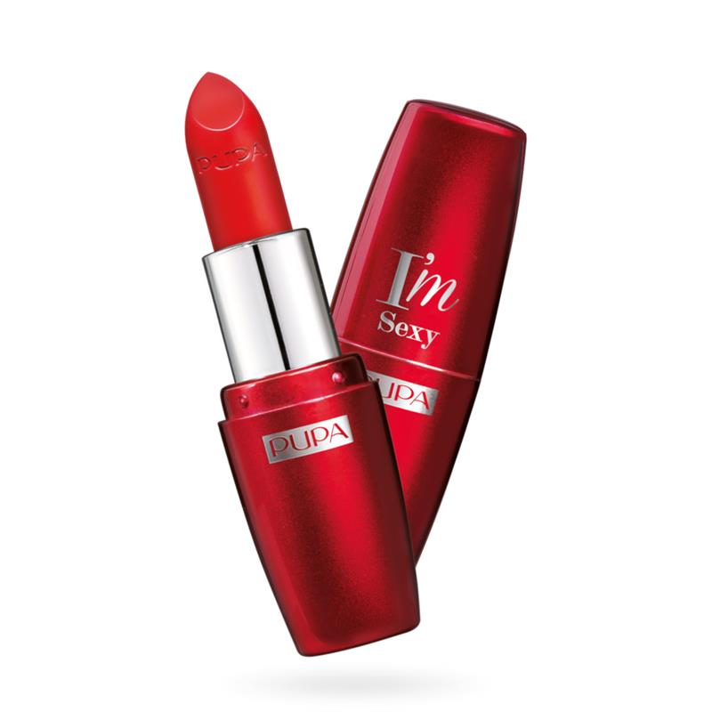 I'm Sexy Lipstick Rossetto Estremamente Luminoso N001 Scarlet Attraction_PUP020015D001_Pupa