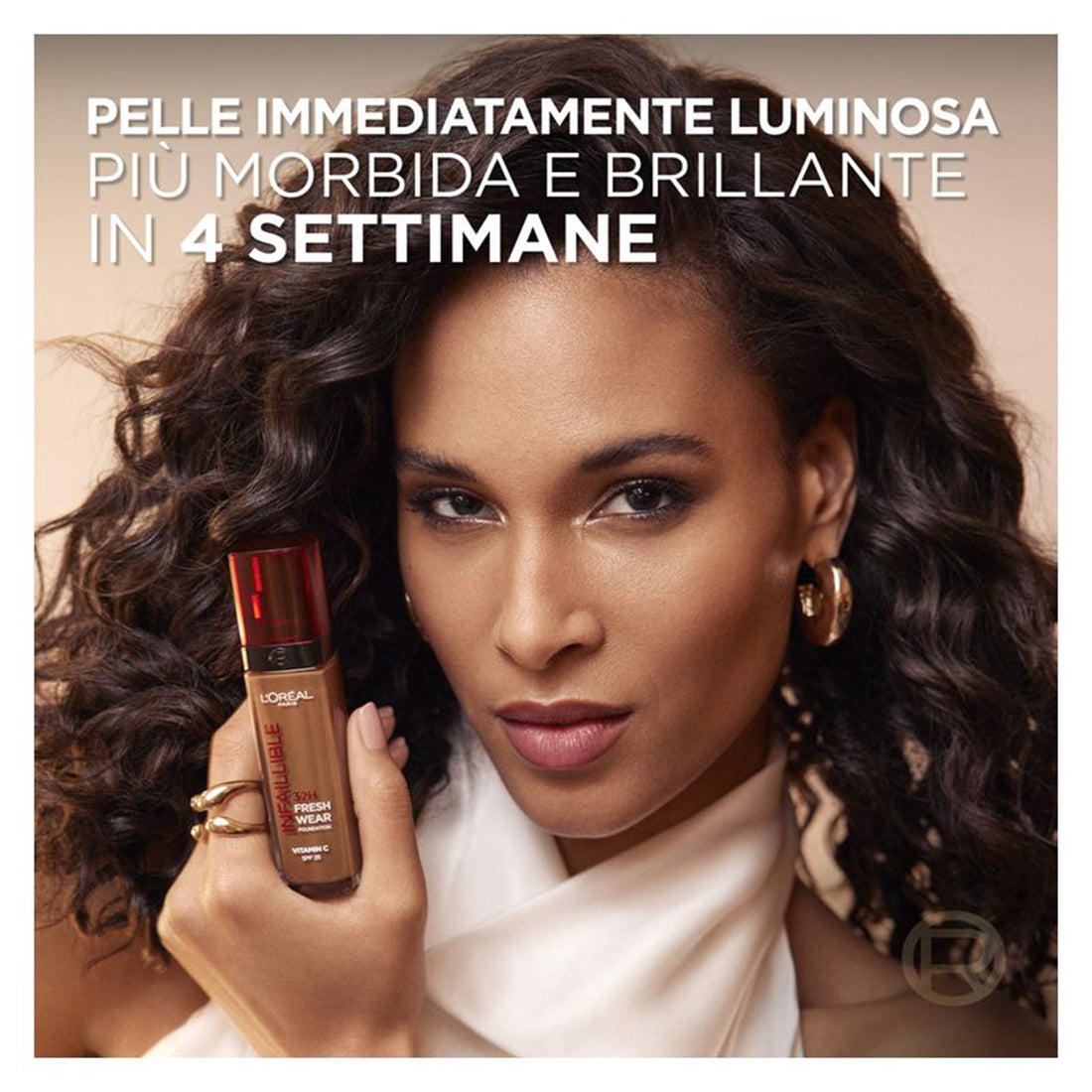 Infallible 32H Fresh Wear Fondotinta Coprente SPF 25 100 Lin Linen_COR9664100_L'Oreal-5