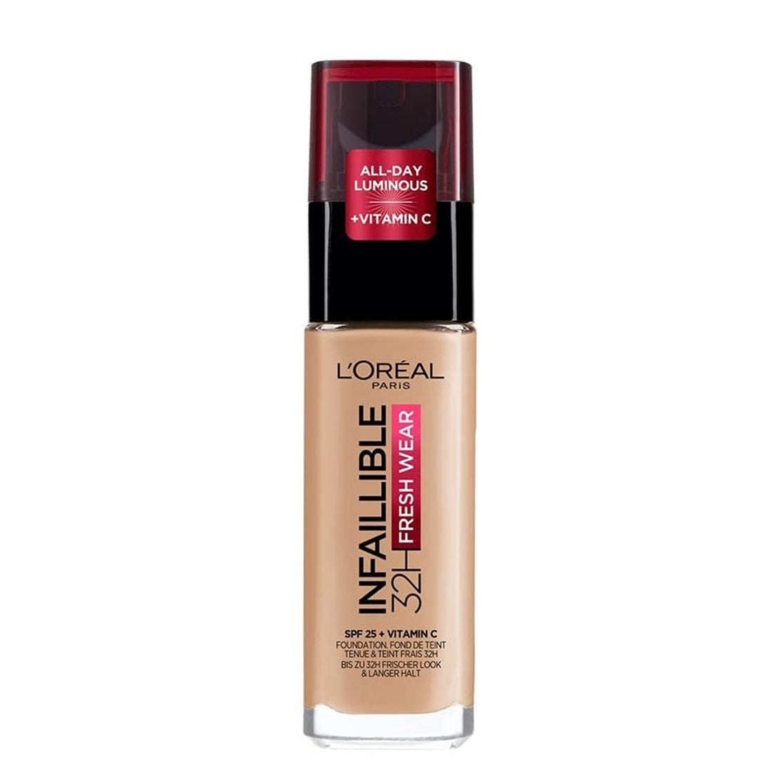 Infallible 32H Fresh Wear Fondotinta Coprente SPF 25 140 Beige Dorè_COR9601400_L'Oreal