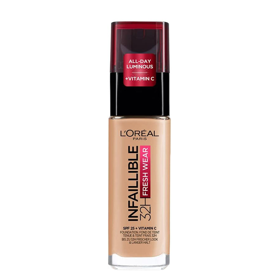 Infallible 32H Fresh Wear Fondotinta Coprente SPF 25 200 Sable Dorè_COR9602600_L'Oreal