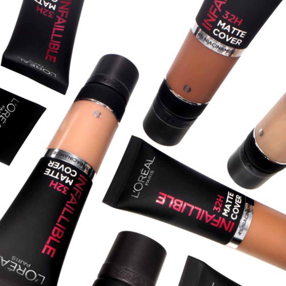Infallible 32H Matte Cover Fondotinta Matte 155 Naturel Rose_COR30177444_L'Oreal-4