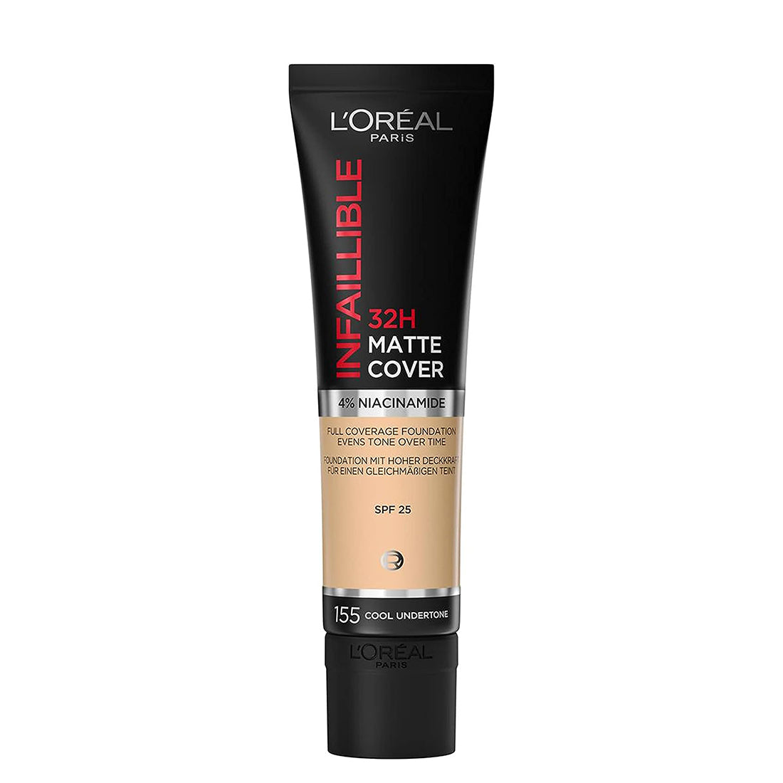 Infallible 32H Matte Cover Fondotinta Matte 155 Naturel Rose_COR30177444_L'Oreal
