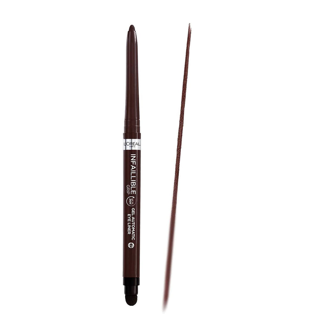 Infallible Grip Gel Automatic Liner Eyeliner  Lunga Durata Brown Denim_COR26660_L'Oreal-2