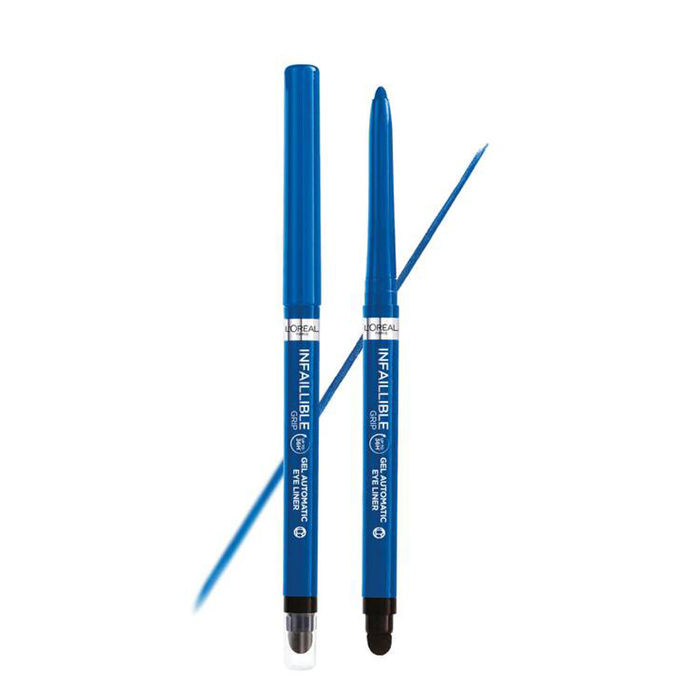 Infallible Grip Gel Automatic Liner Eyeliner  Lunga Durata Elettric Blue_COR26684_L'Oreal-2
