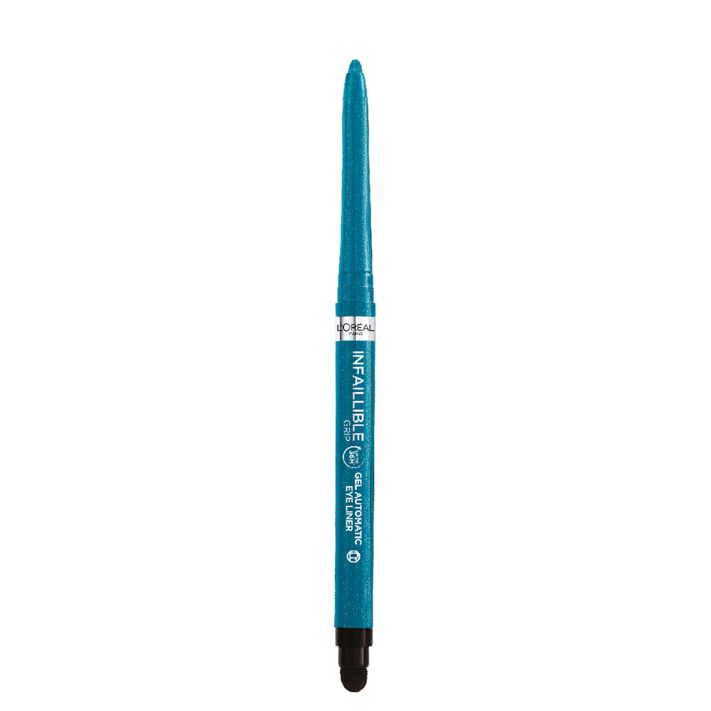 Infallible Grip Gel Automatic Liner Eyeliner  Lunga Durata Turquoise Faux Fur_COR26691_L'Oreal