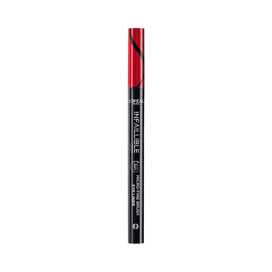 Infallible Grip Micro Fine Liner Eyeliner Ultra Fine 01 Obsidian Black_COR489400_L'Oreal-2
