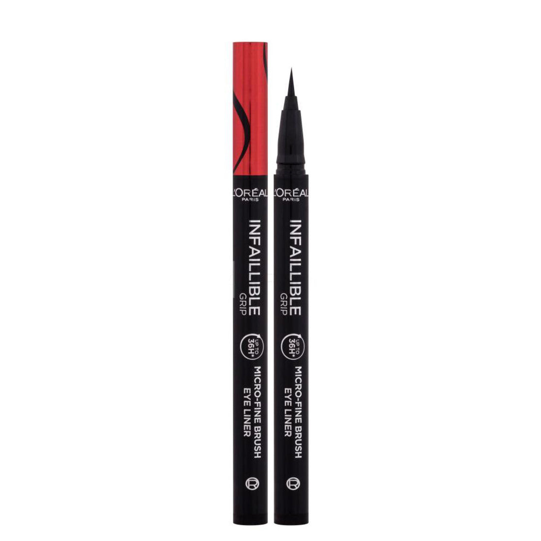 Infallible Grip Micro Fine Liner Eyeliner Ultra Fine 01 Obsidian Black_COR489400_L'Oreal