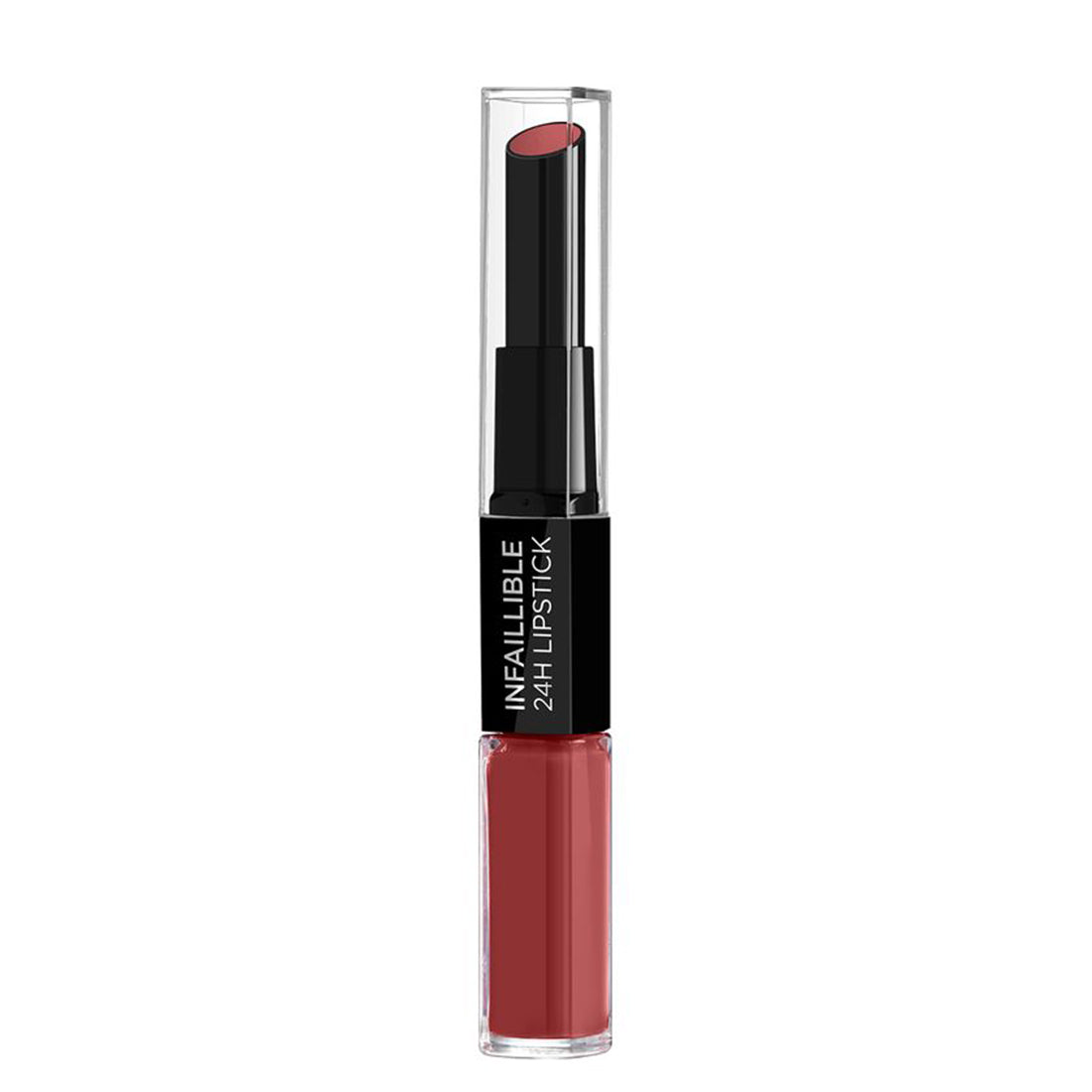 Infallible Lip Stick 2 Step Rossetto Stick e Liquido 801 Toujours Toffee_COR99934_L'Oreal