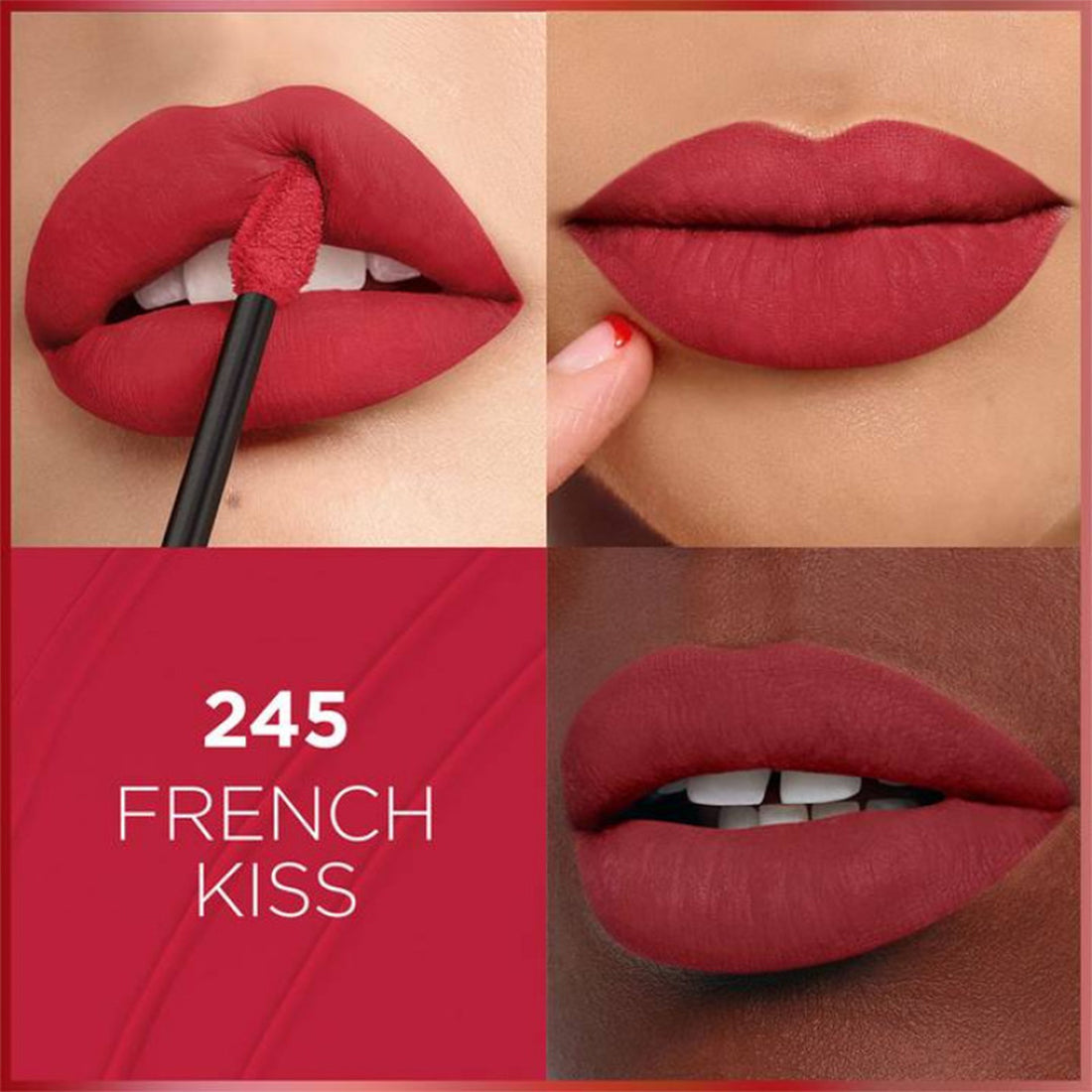 Infallible Matte Resistance Lipstick Rossetto Liquido Matte 245 French Kiss_COR621900_L'Oreal-2