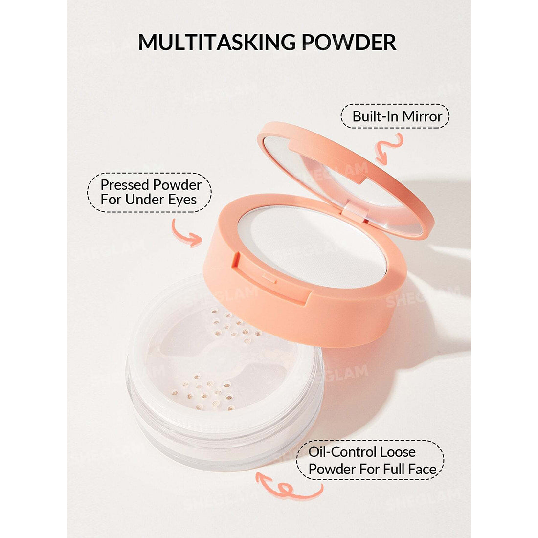 Insta Ready Face & Under Eye Setting Powder Duo Translucent_SHE063_Sheglam-3