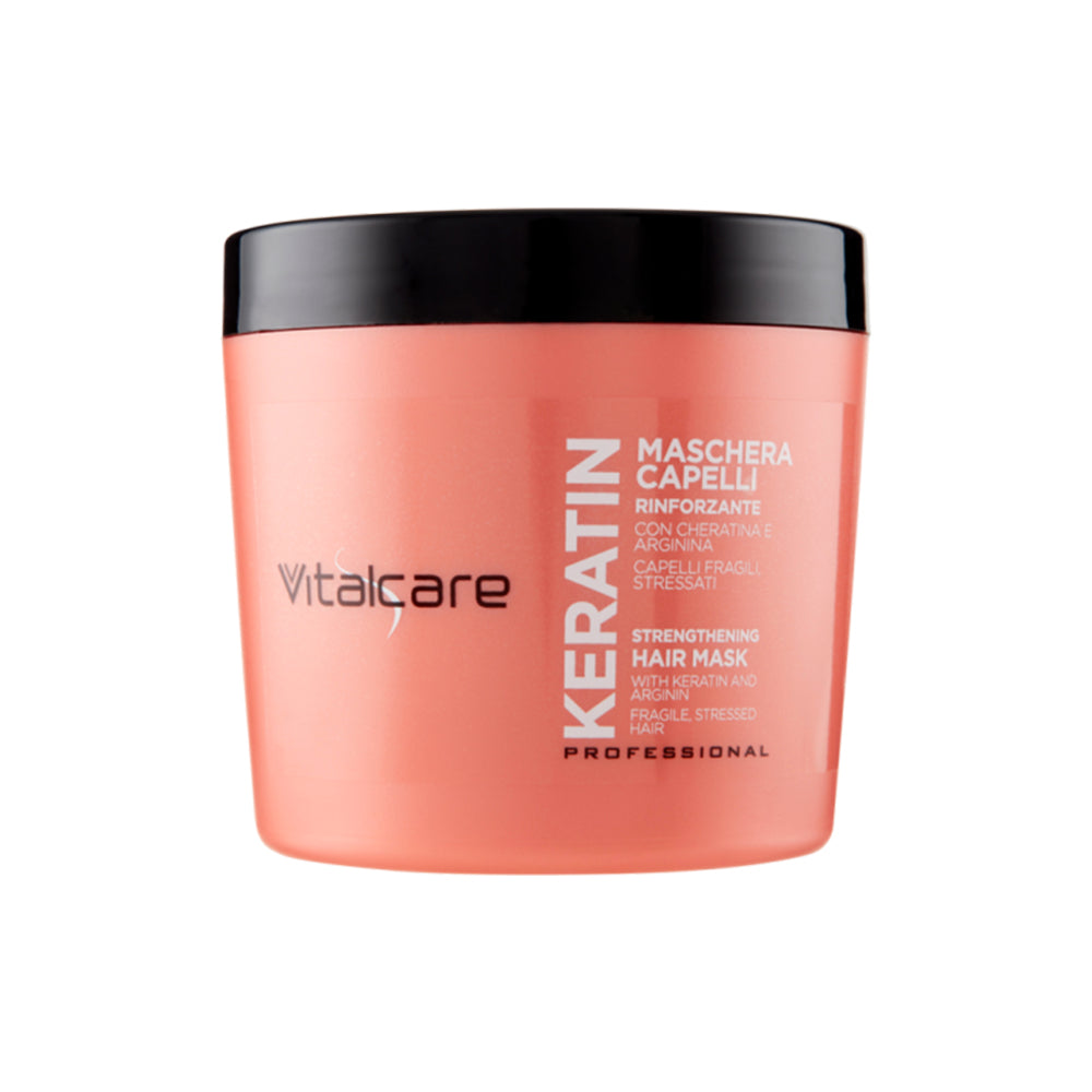 Keratin Oil Mascera Capelli Rinforzante 500 ML_VIT28146_Vitalcare