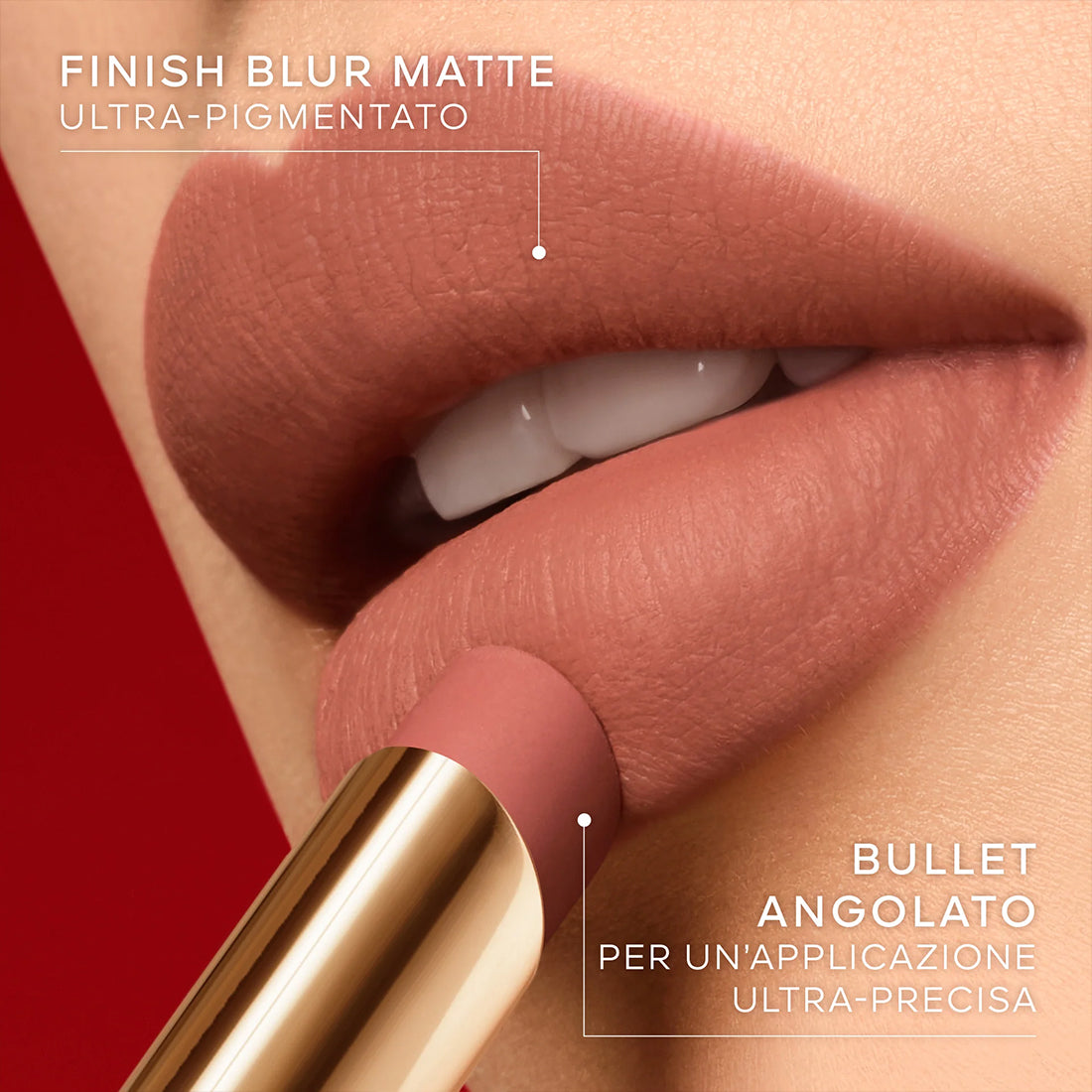 KissKiss Blur Matte Rossetto Kissproof a Lunga Tenuta_GUEG062239_Guerlain-5