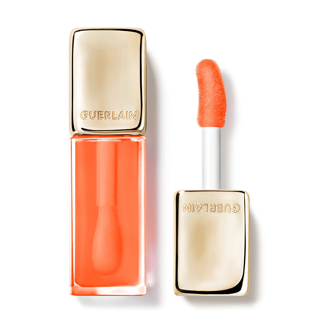 Kiss Kiss Bee Glow Oil Olio Trattamento Colorato Labbra 319 Peach Glow_GUE044113_Guerlain