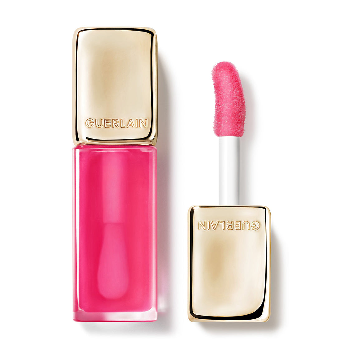 Kiss Kiss Bee Glow Oil Olio Trattamento Colorato Labbra 458 Rose Glow_GUE044111_Guerlain
