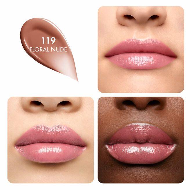 Kiss Kiss Shine Bloom Rossetto Brillante 119 Floral Nude_GUE043486_Guerlain-2
