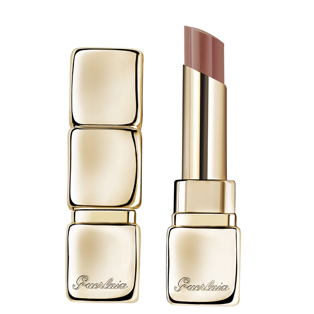 Kiss Kiss Shine Bloom Rossetto Brillante 119 Floral Nude_GUE043486_Guerlain