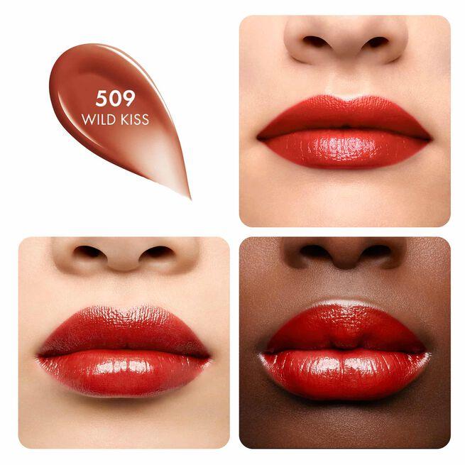 Kiss Kiss Shine Bloom Rossetto Brillante 509 Wild Kiss_GUE043494_Guerlain-2