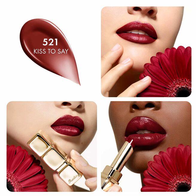 Kiss Kiss Shine Bloom Rossetto Brillante 521 Kiss To Say_GUE043503_Guerlain-2