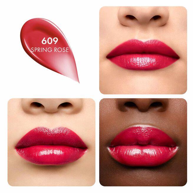Kiss Kiss Shine Bloom Rossetto Brillante 609 Spring Rose_GUE043495_Guerlain-2