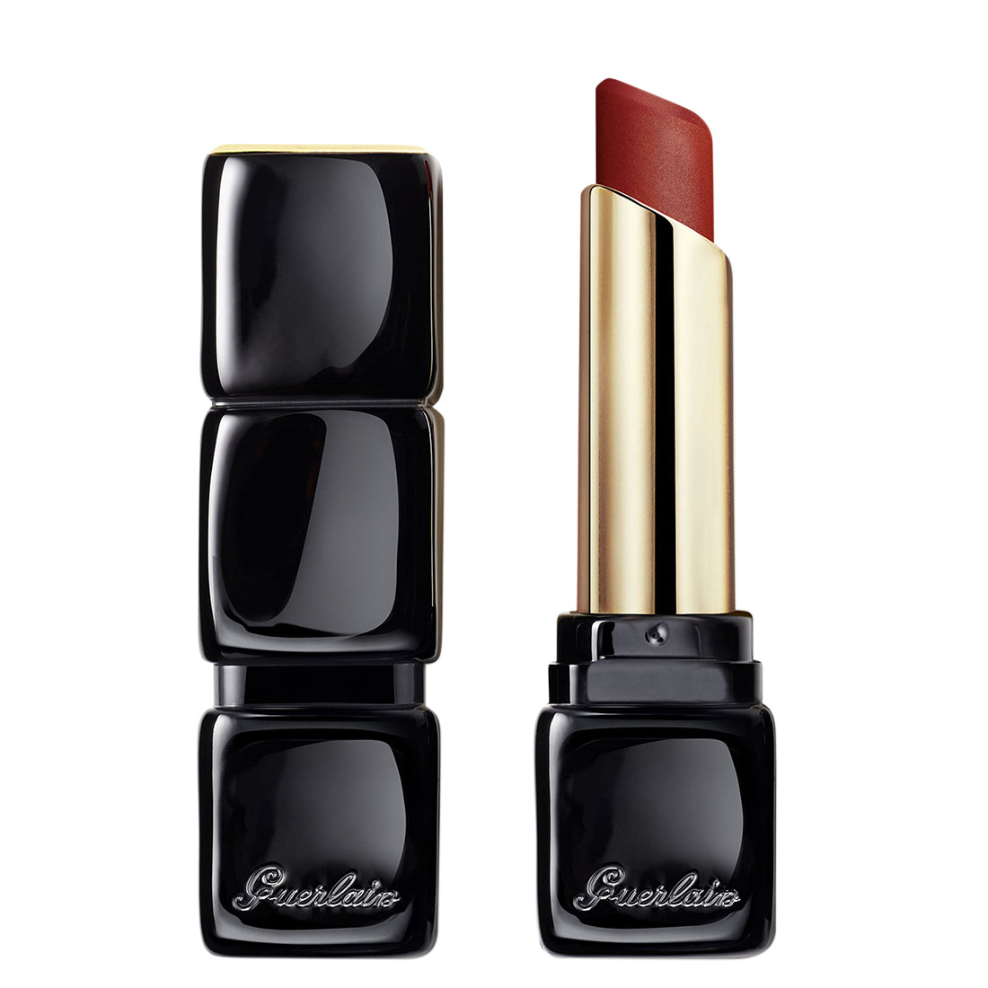 Kiss Kiss Tender Matte Rossetto Matte Luminoso Delicato 770 Desire Red_GUE043368_Guerlain