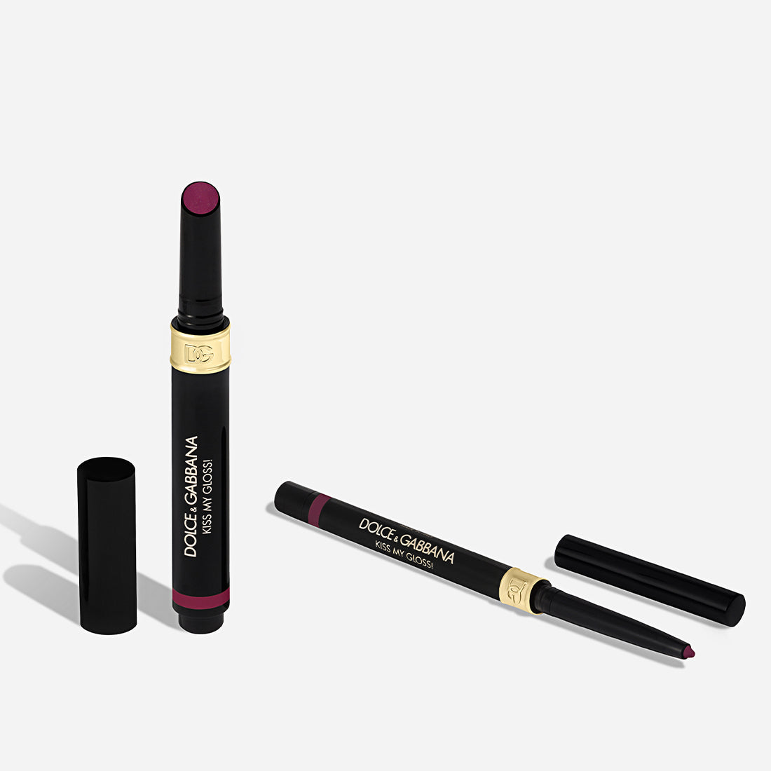 Kiss My Gloss Matita Labbra 4D e Gloss in Stick 06 Bite Liner Berry Intenso e Gloss Berry Perlato_DOLSF1001_Dolce&Gabbana-5