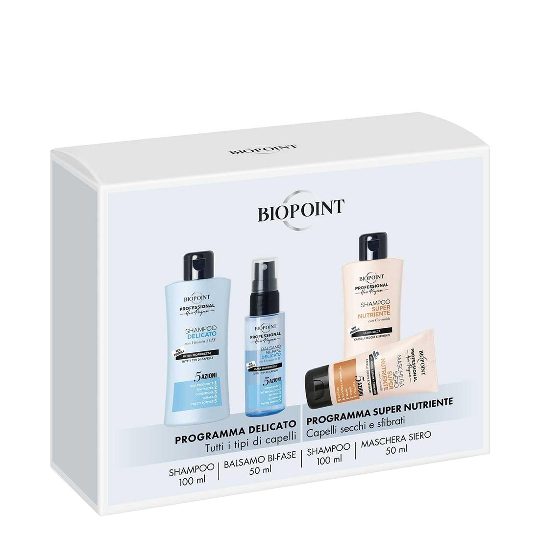 Kit Capelli Programma Delicato e Super Nutriente Mini size_BIO06524_Biopoint