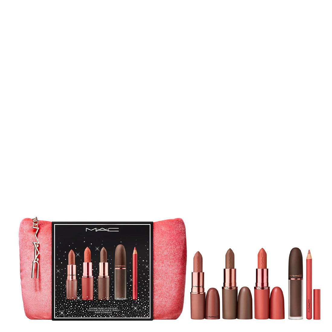 Kit Celebrity Nudes Lip Vault_MACSB6YY6_MAC