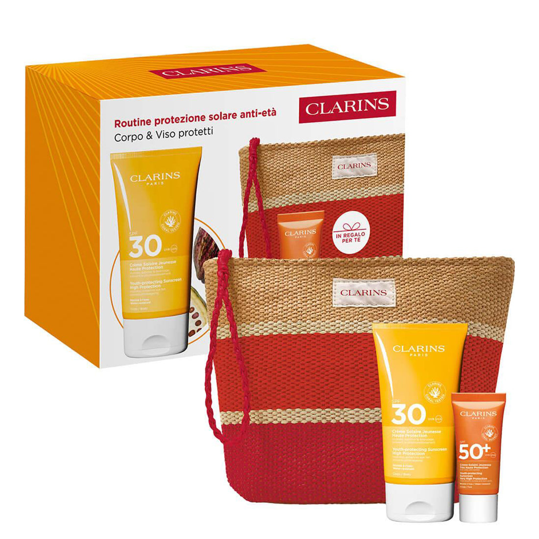 Kit Routine Protezione Solare Anti-età_CLA80123143_Clarins